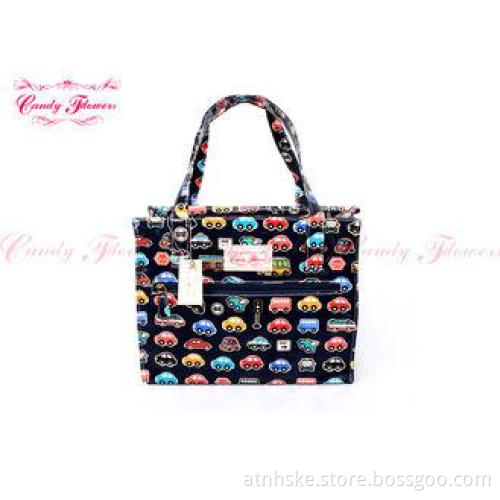 Lightweight girls Printed Reusable Shopping Bags / canvas t